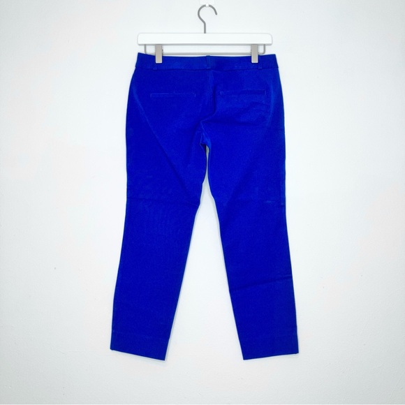 Banana Republic Sloan Fit Crop Pants in Cape Blue size 2P - Picture 3 of 8